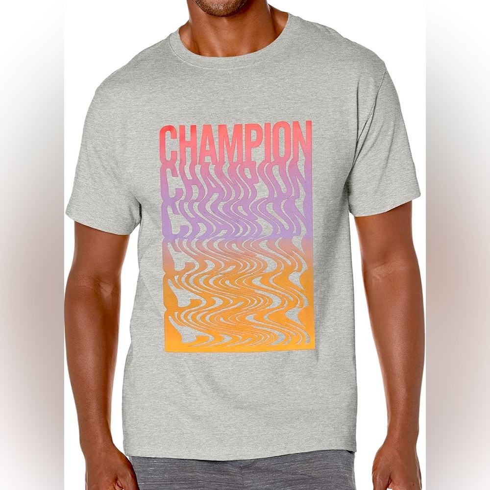 Champion Men's Melting Script Classic Tee